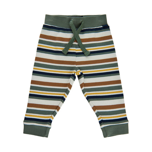 Minymo infant stripe ribbed pants