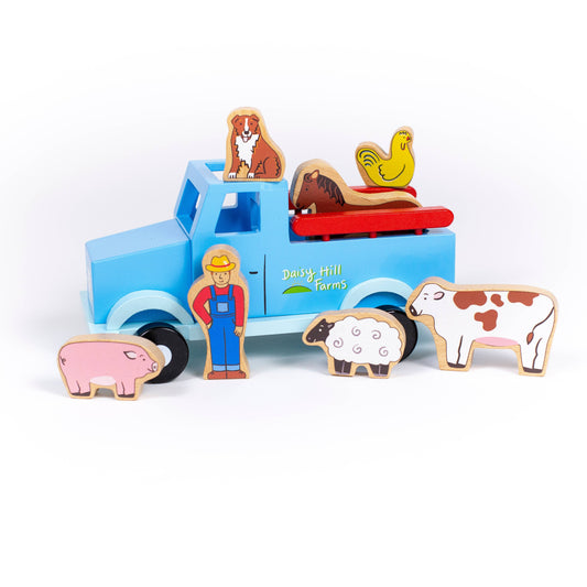 Jack Rabbit Creations down on the farm magnetic truck