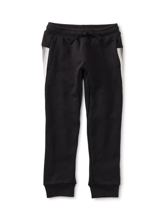 Tea Collection boys stripe-out joggers