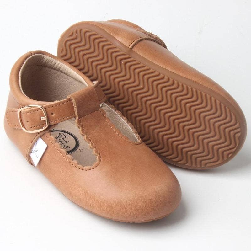 Little Love Bug Company T-strap leather shoes