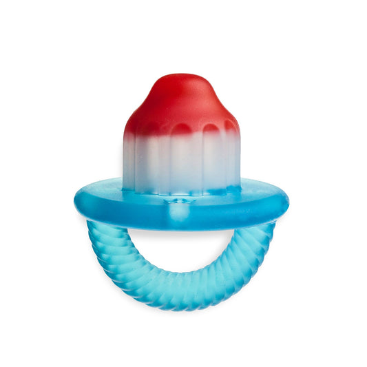 Itzy Ritzy teensy teether™ hero pop soothing silicone teether