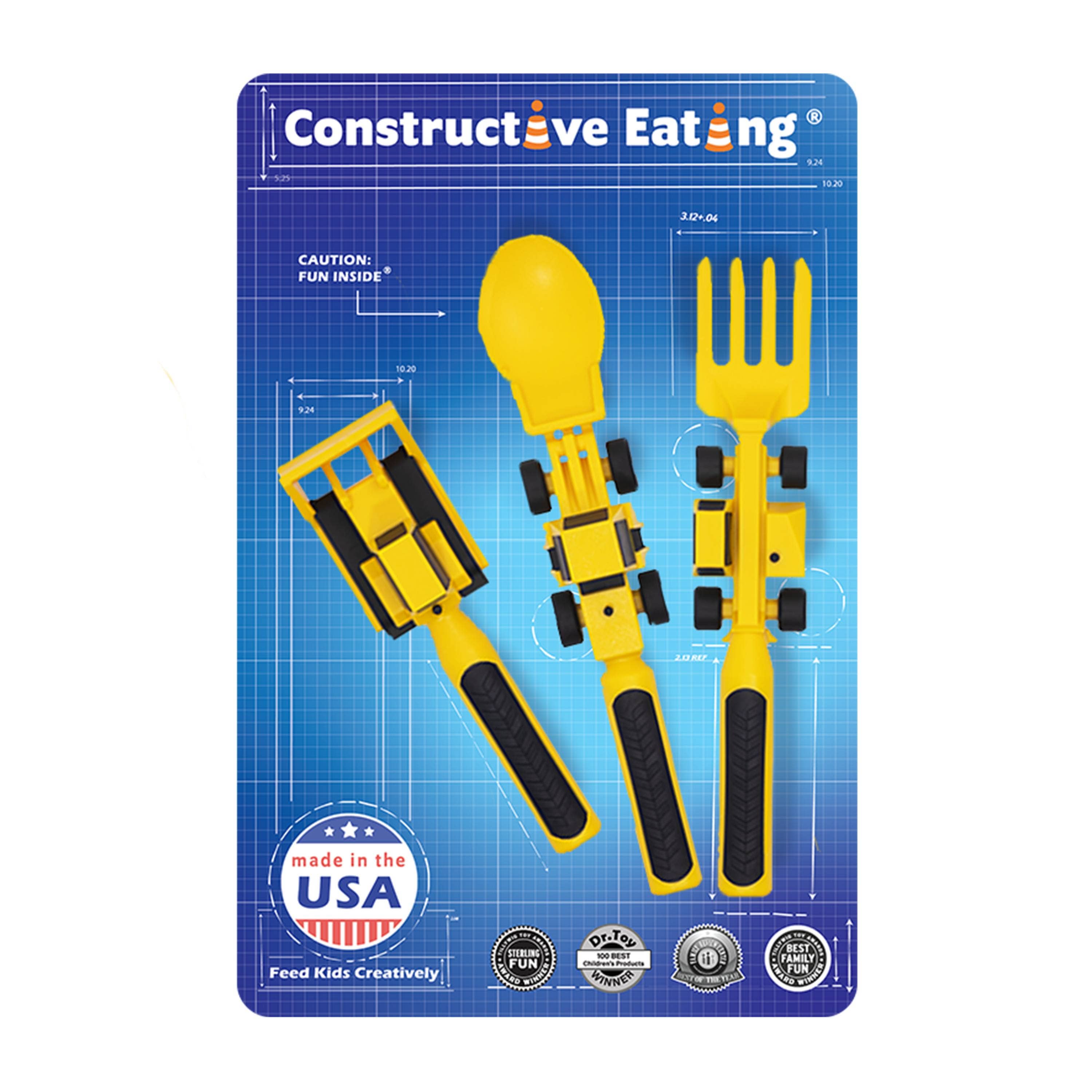 Constructive Eating utensils set