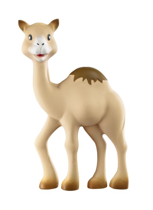 Sophie the Giraffe Al'Thir the camel