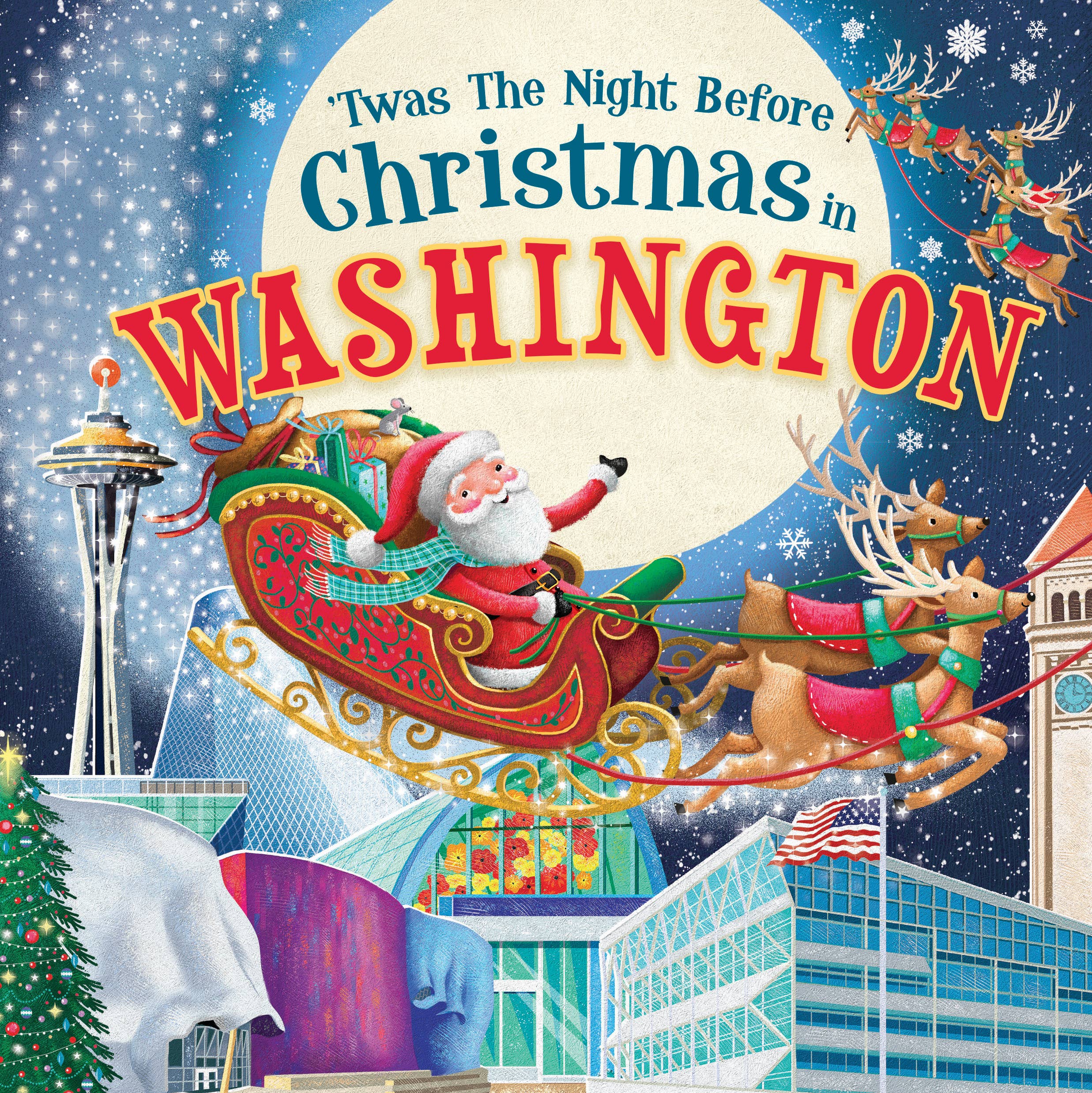'Twas the night before Christmas in Washington book