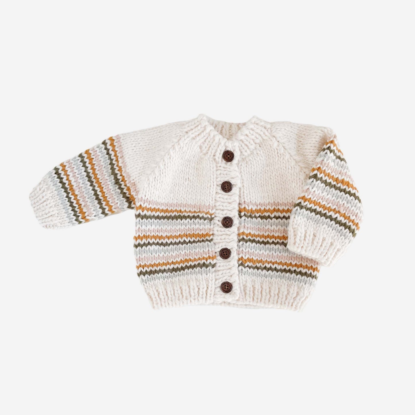 The Blueberry Hill retro stripe cardigan