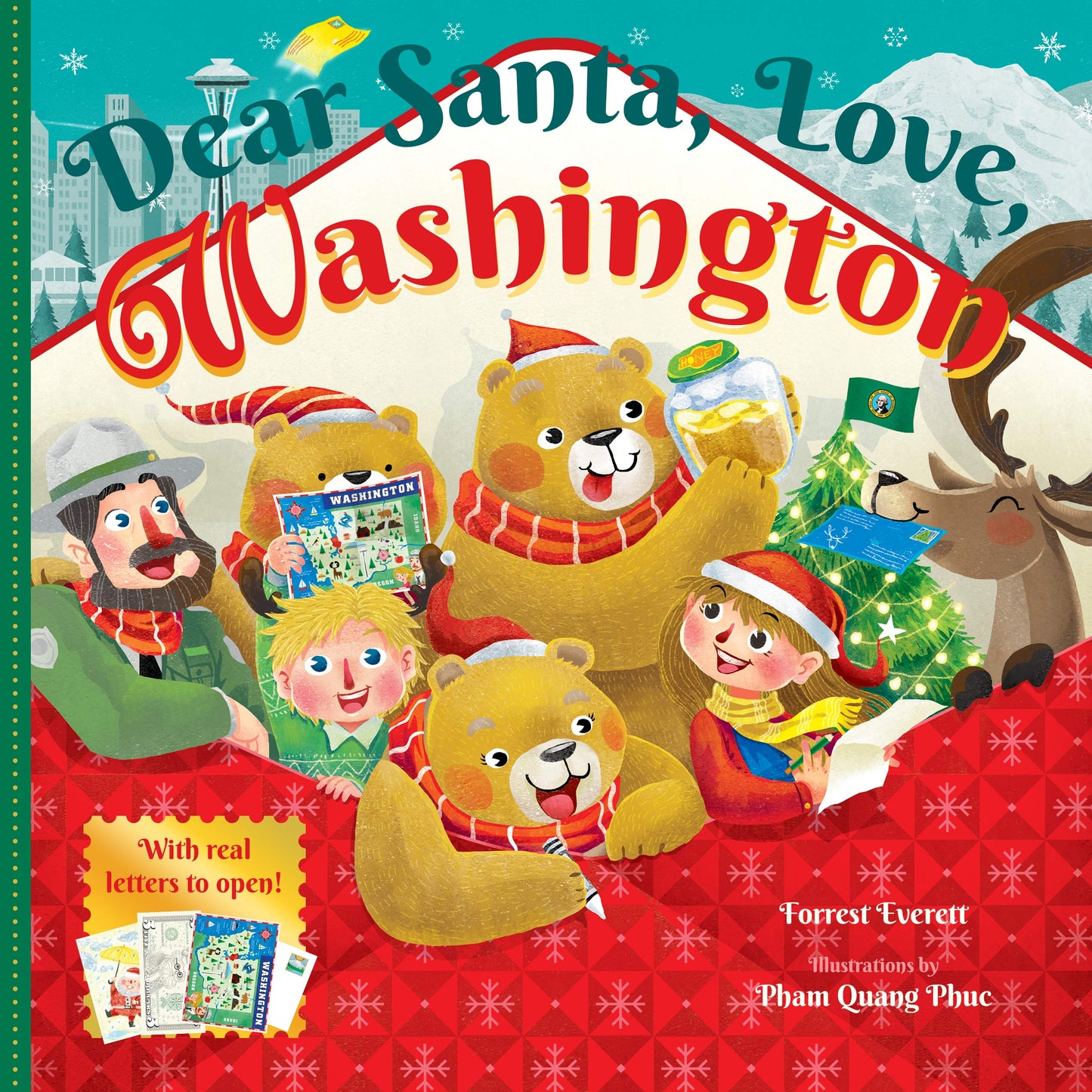 Dear Santa love Washington book
