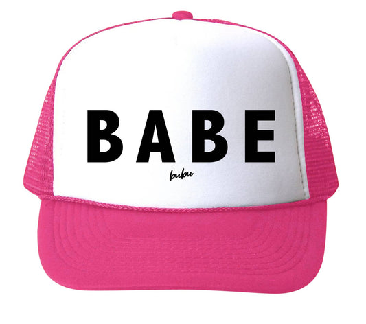 Bubu babe trucker hat