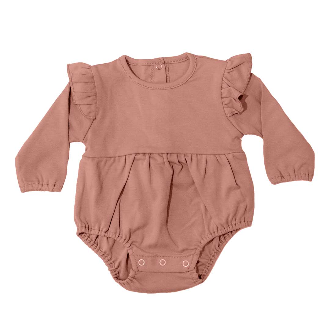 Emerson and Friends flutter long sleeve baby onesie
