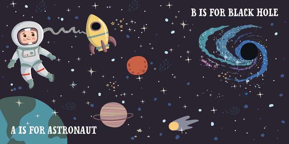 S is for Space book