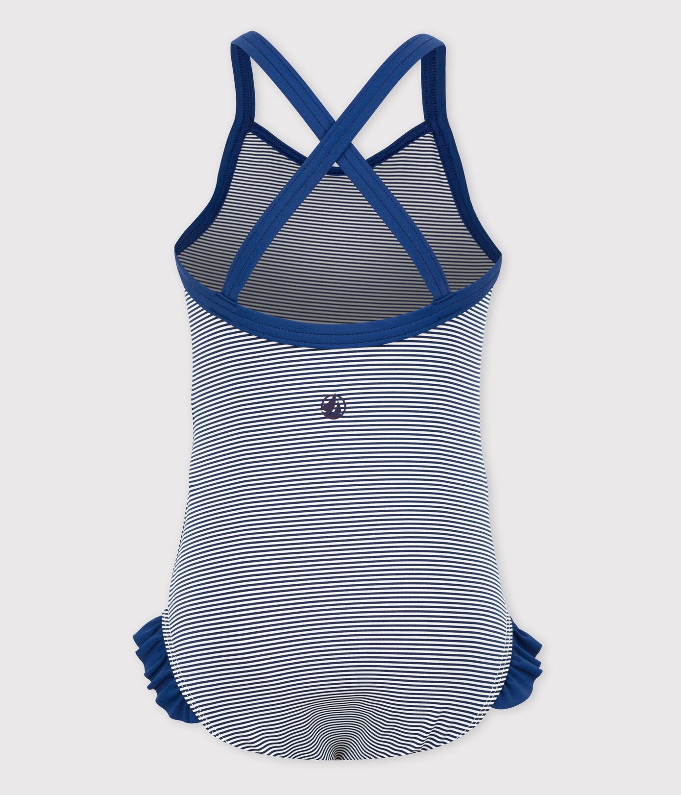 Petit Bateau girls milleraies swimsuit