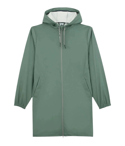 Petit Bateau ladies long light fabric raincoat