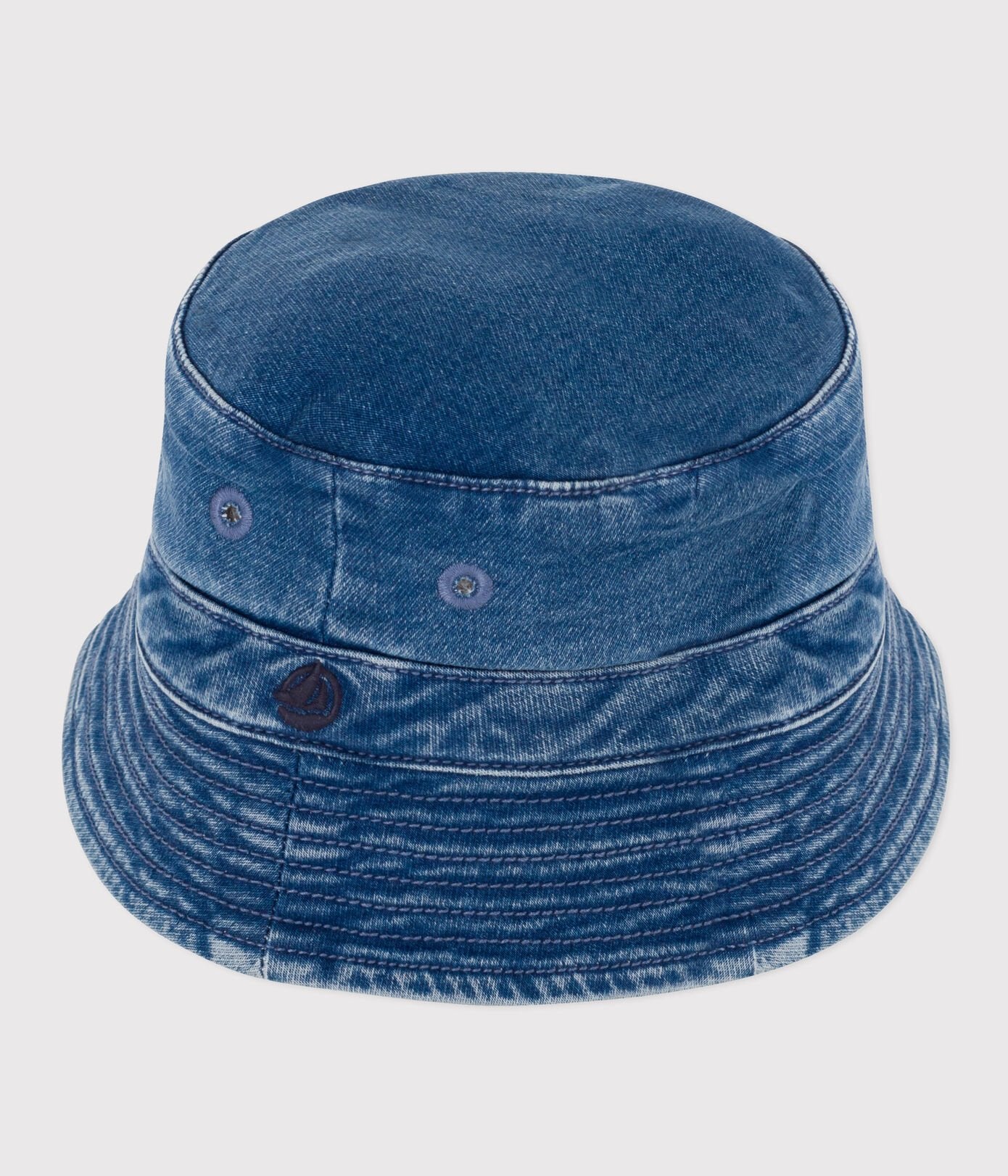 Petit Bateau kids denim bucket hat