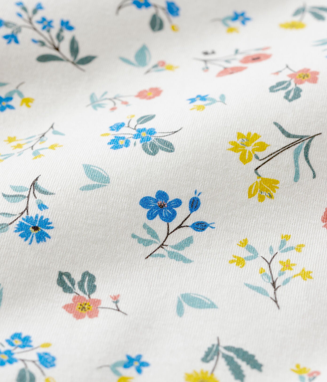 Petit Bateau floral print sleepsack