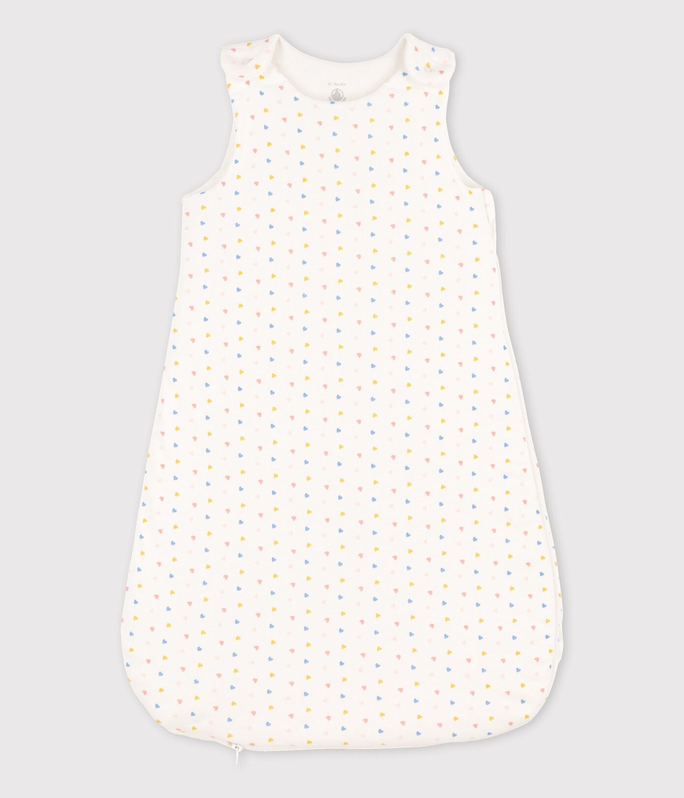 Petit Bateau heart print sleepsack