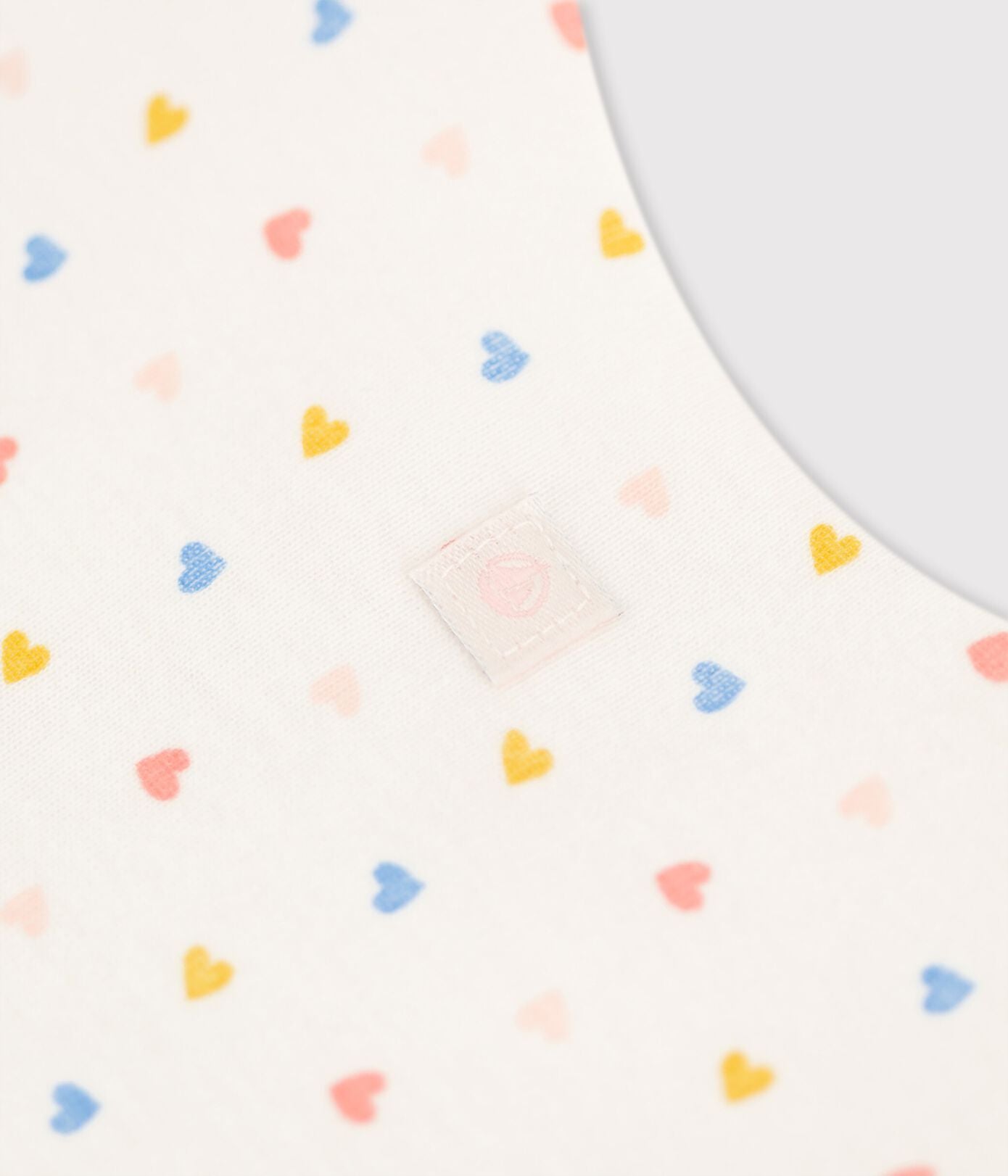 Petit Bateau heart print sleepsack