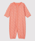 Petit Bateau infant girl printed converter gown