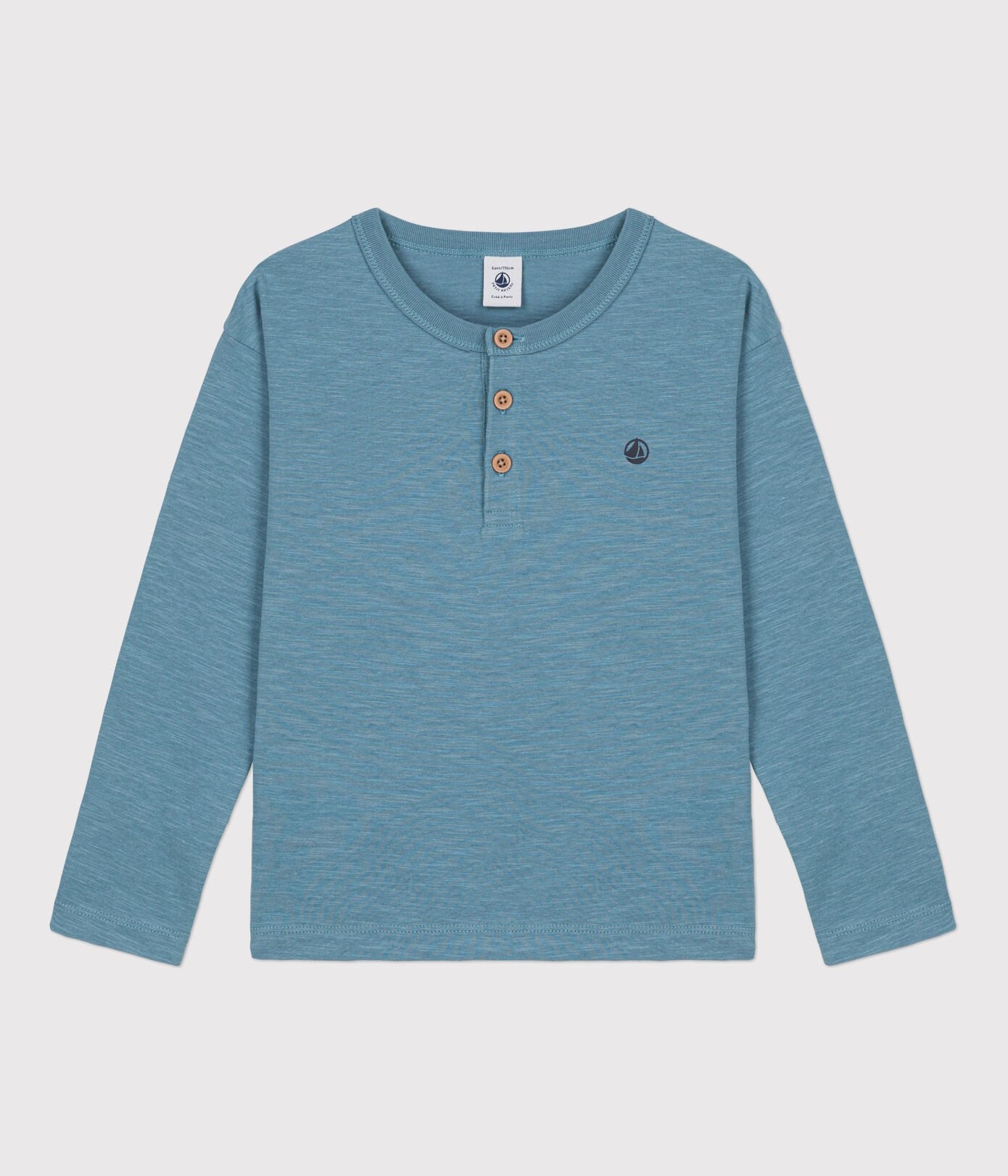 Petit Bateau boys henley shirt