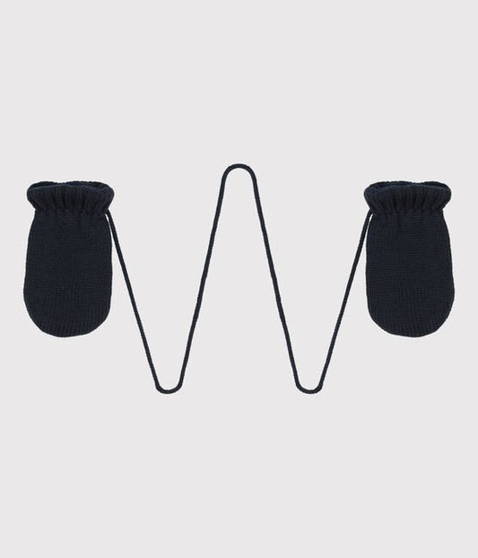 Petit Bateau baby mittens