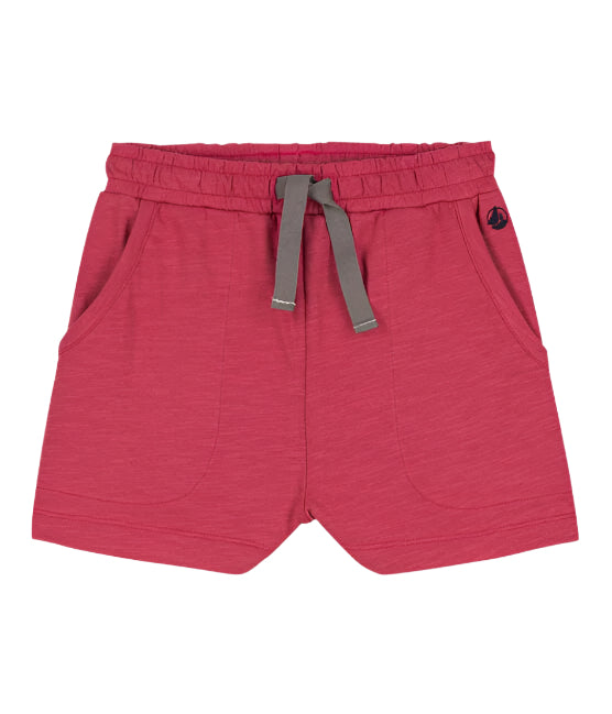 Petit Bateau girls slub jersey shorts