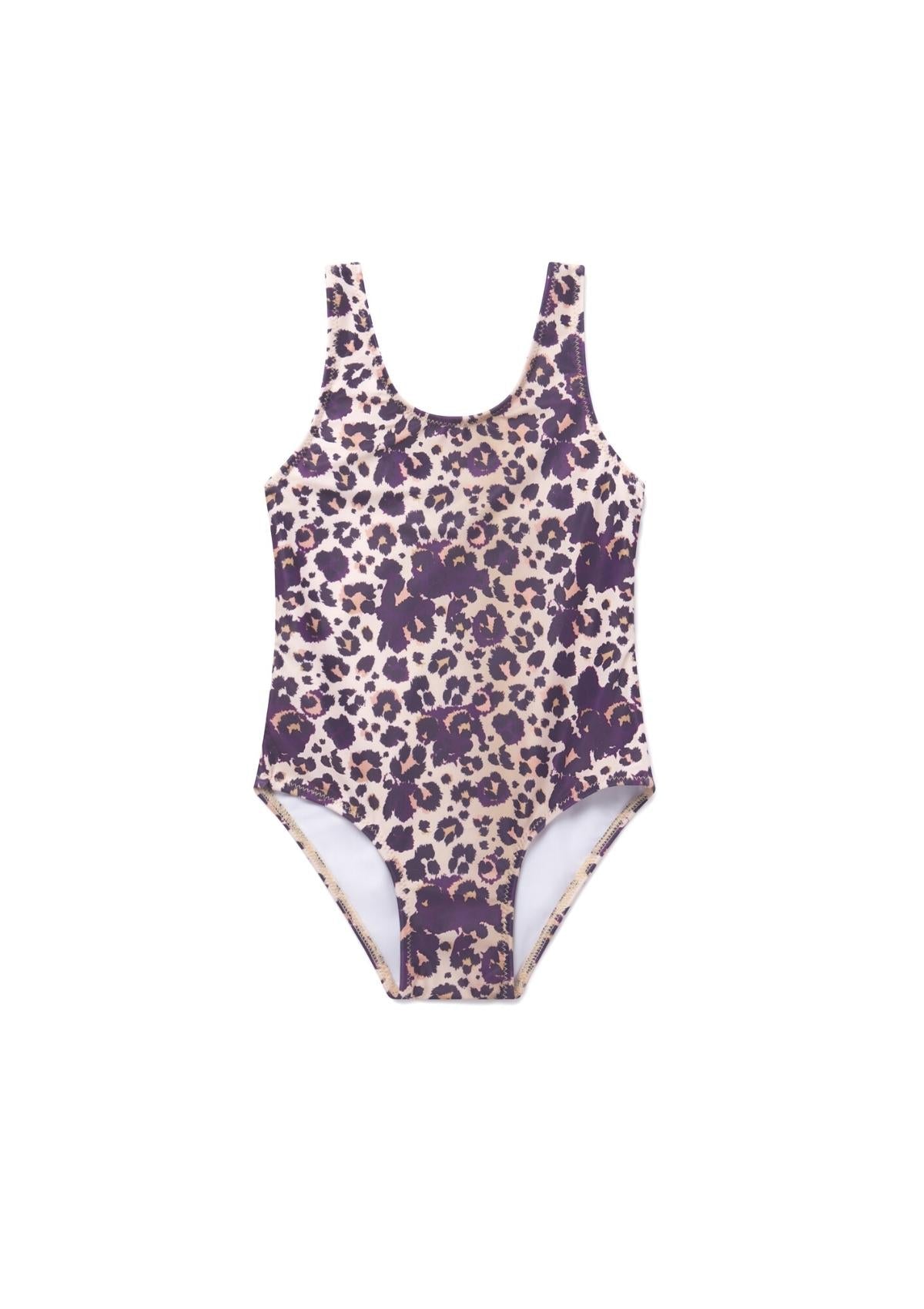 Boardies girls cheetah print swimsuit