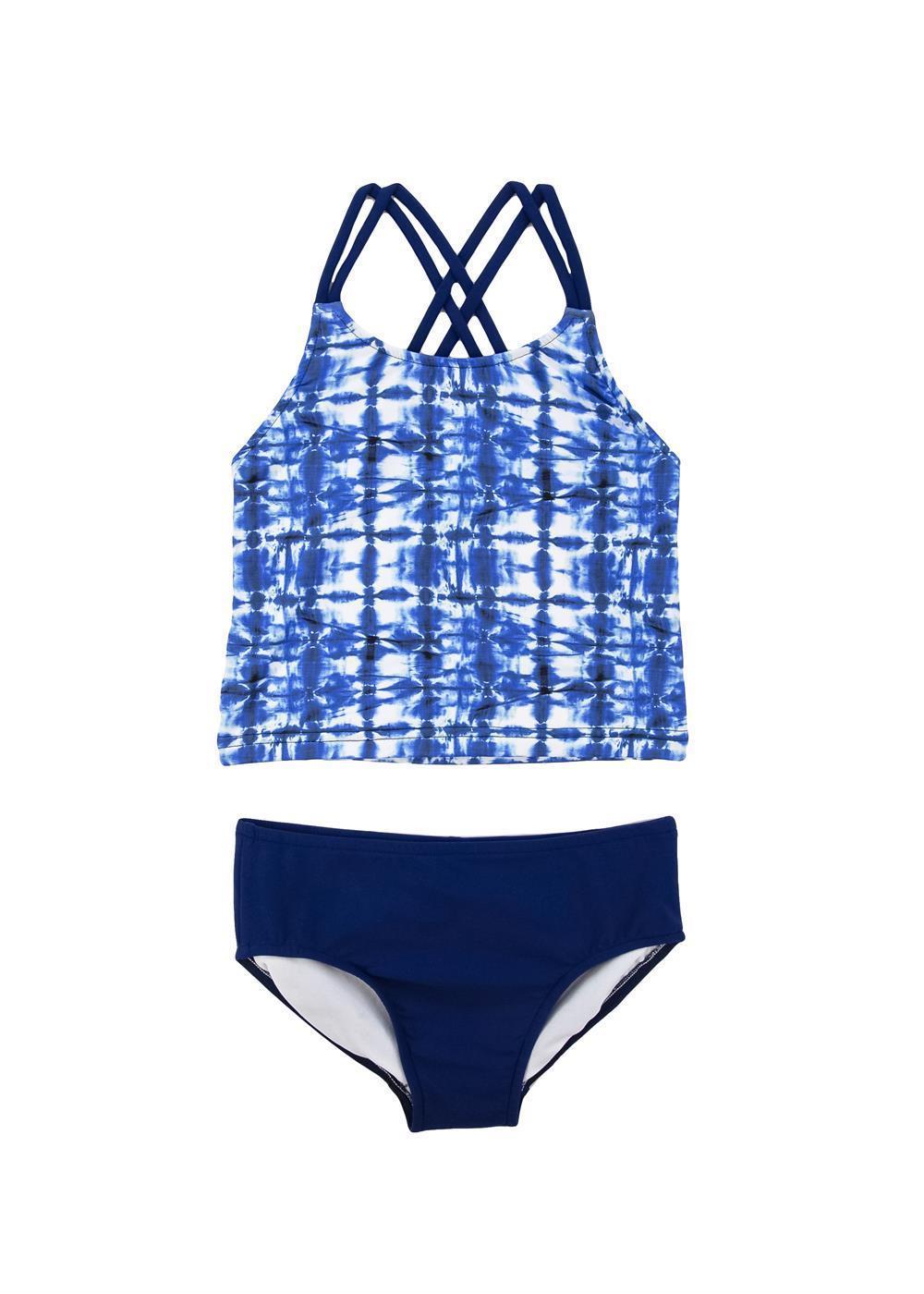 Florence Eiseman girls tie dye tankini swimsuit