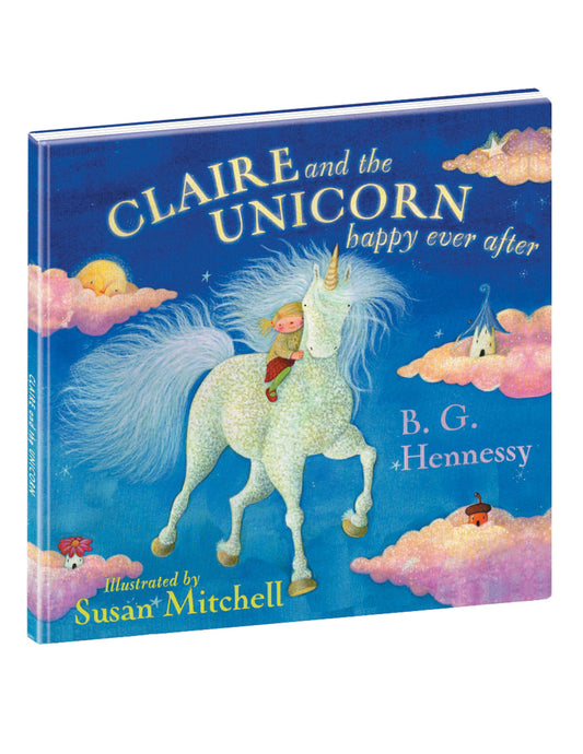 Claire & the Unicorn hardcover book