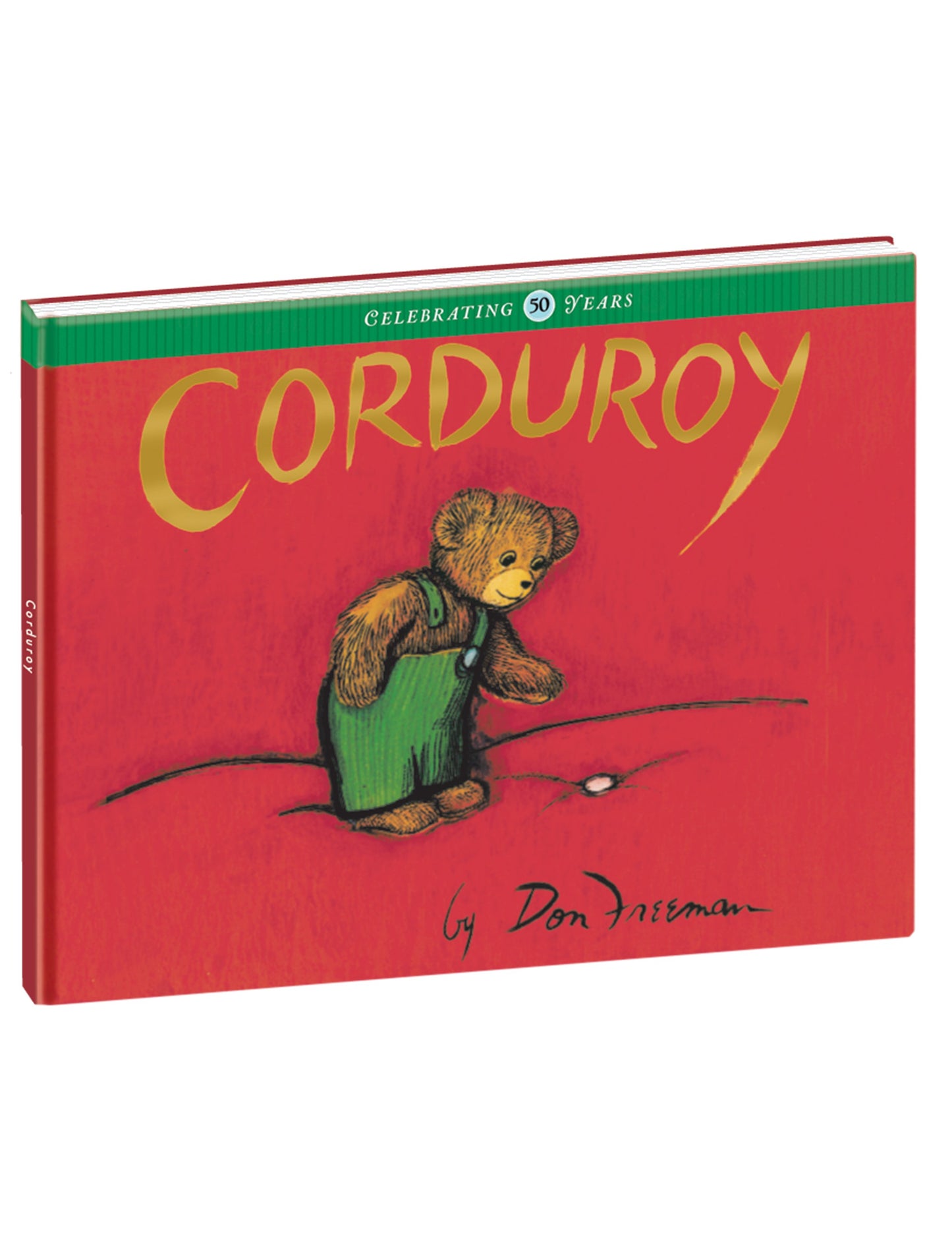 Corduroy hardcover book