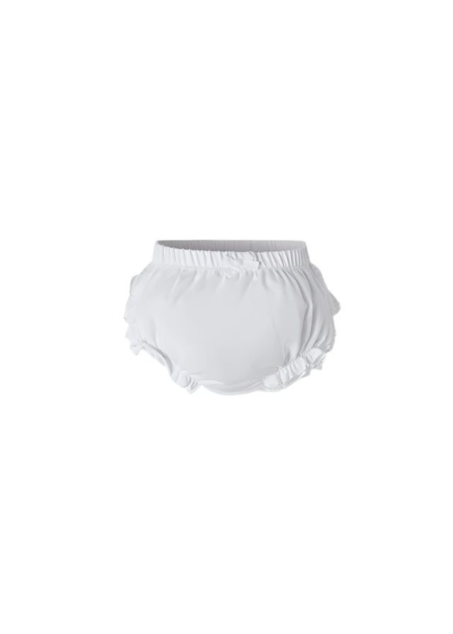 Mayoral infant girl ruffle diaper cover