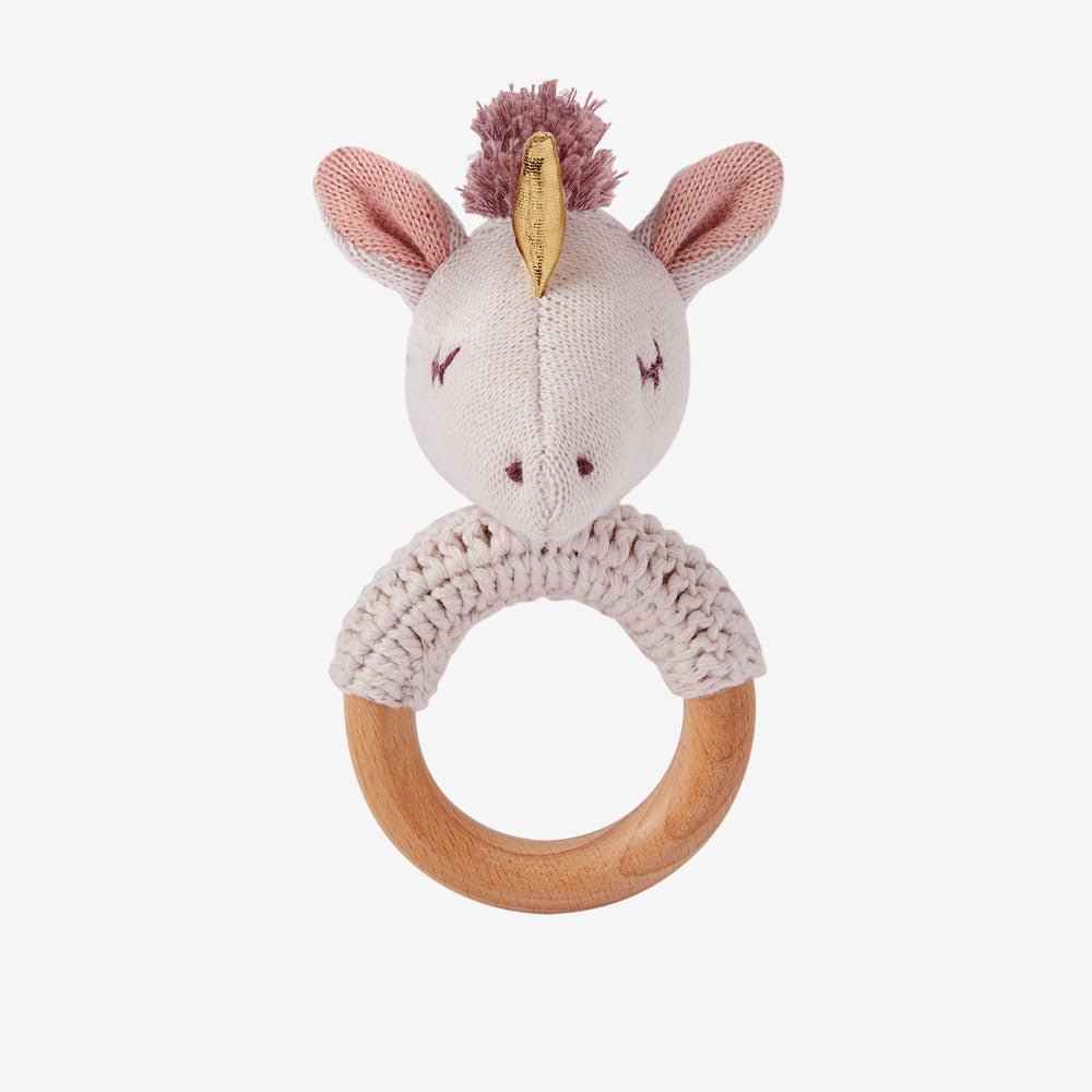 Elegant Baby ring rattle