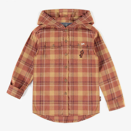 Souris Mini boys flannel shirt