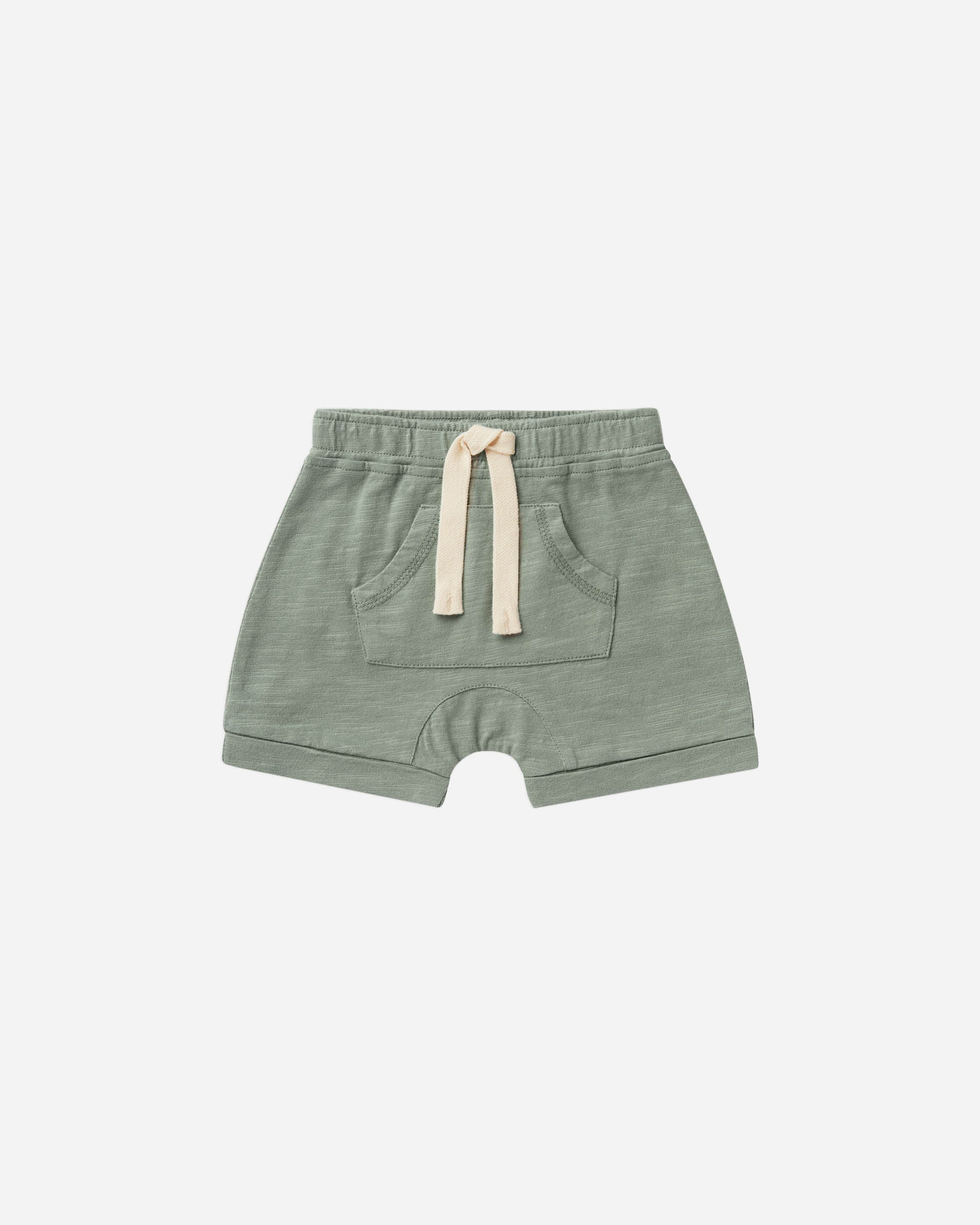 Rylee + Cru infant front pouch shorts