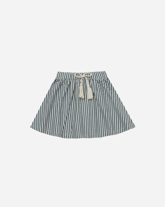 Rylee + Cru girls stripe mini skirt