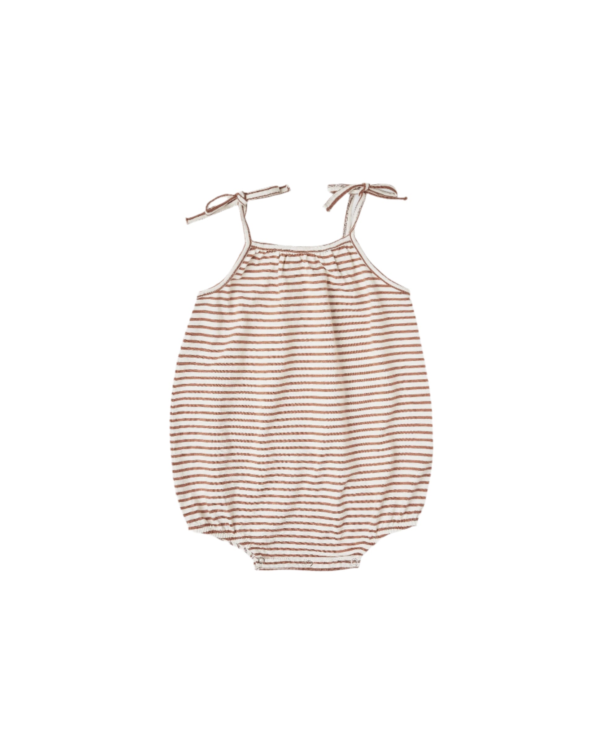 Rylee + Cru infant girls stripe bubble