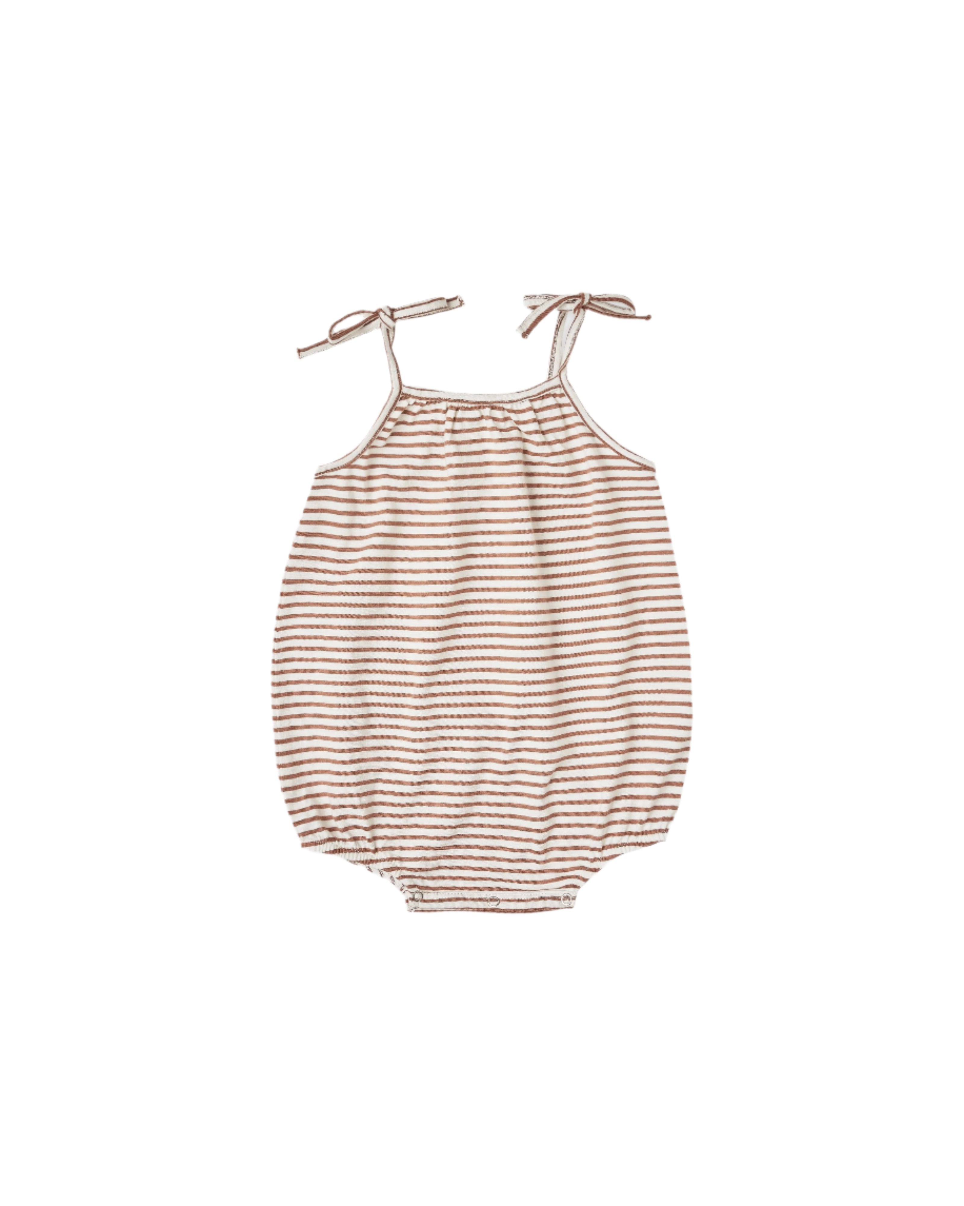 Rylee + Cru infant girls stripe bubble