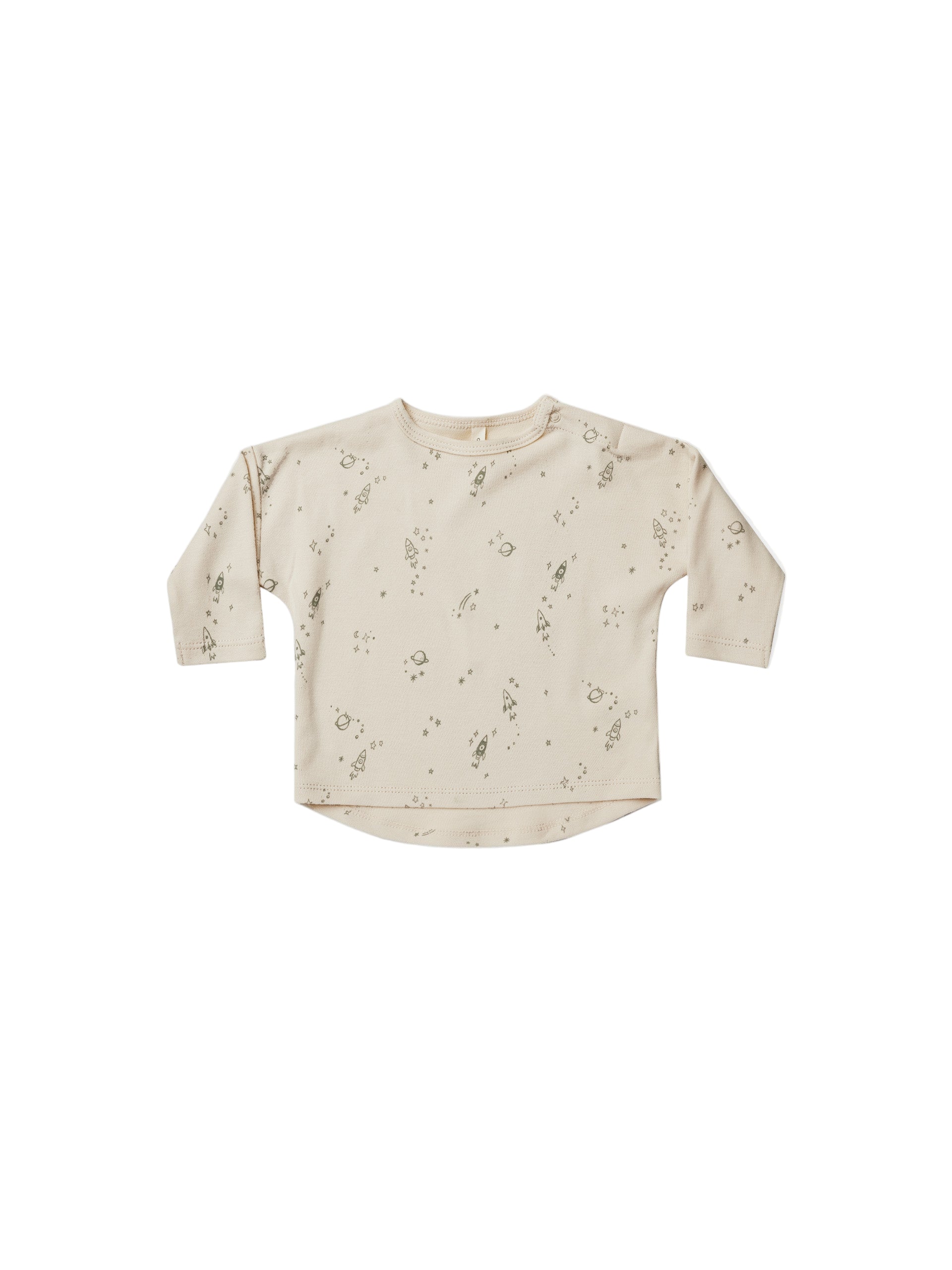 Quincy Mae infant space print tee