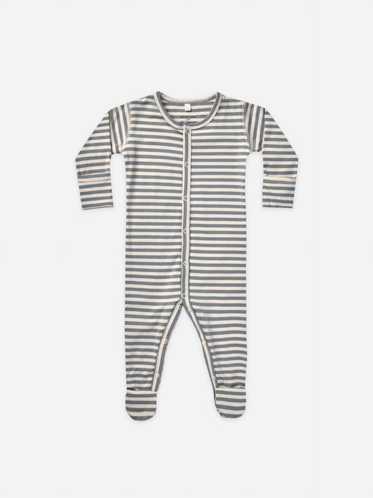 Quincy Mae infant full snap footie