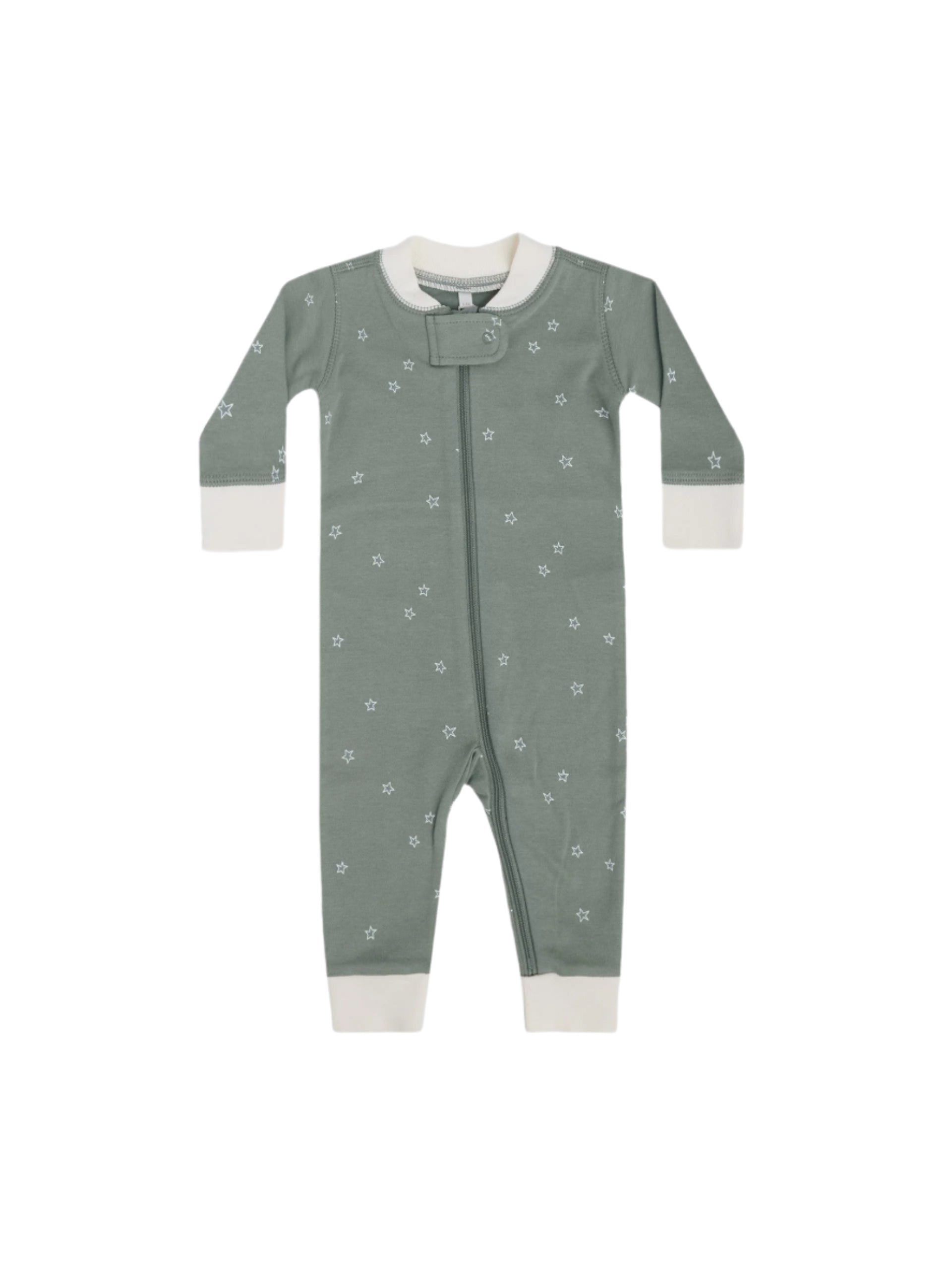 Quincy Mae infant zip long sleeve sleeper