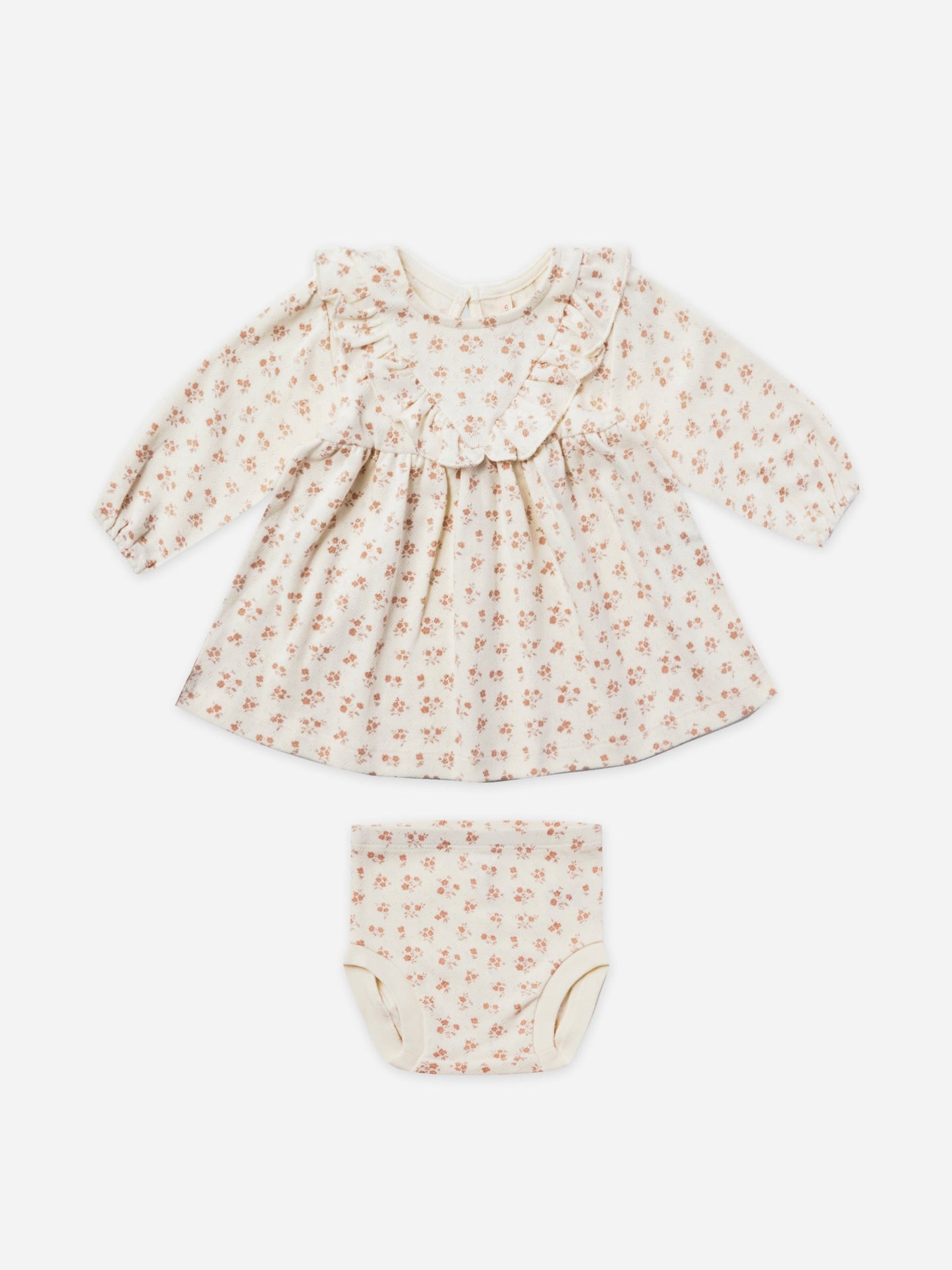 Quincy Mae girls long sleeve v dress