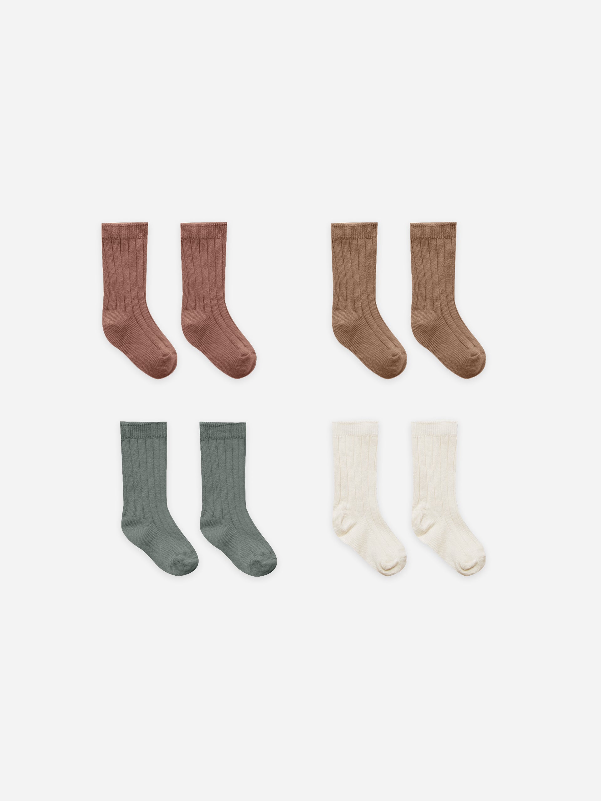Quincy Mae set of 4 socks