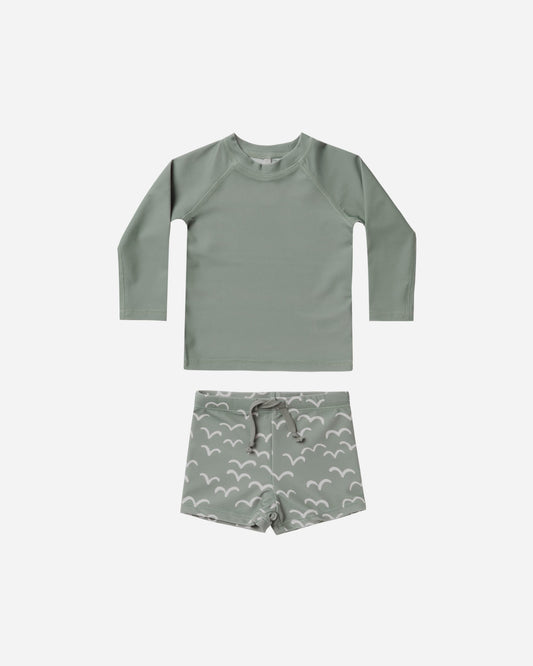 Rylee + Cru boys rashguard set