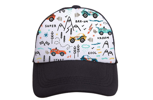 Tiny Trucker Co. "cars" trucker hat