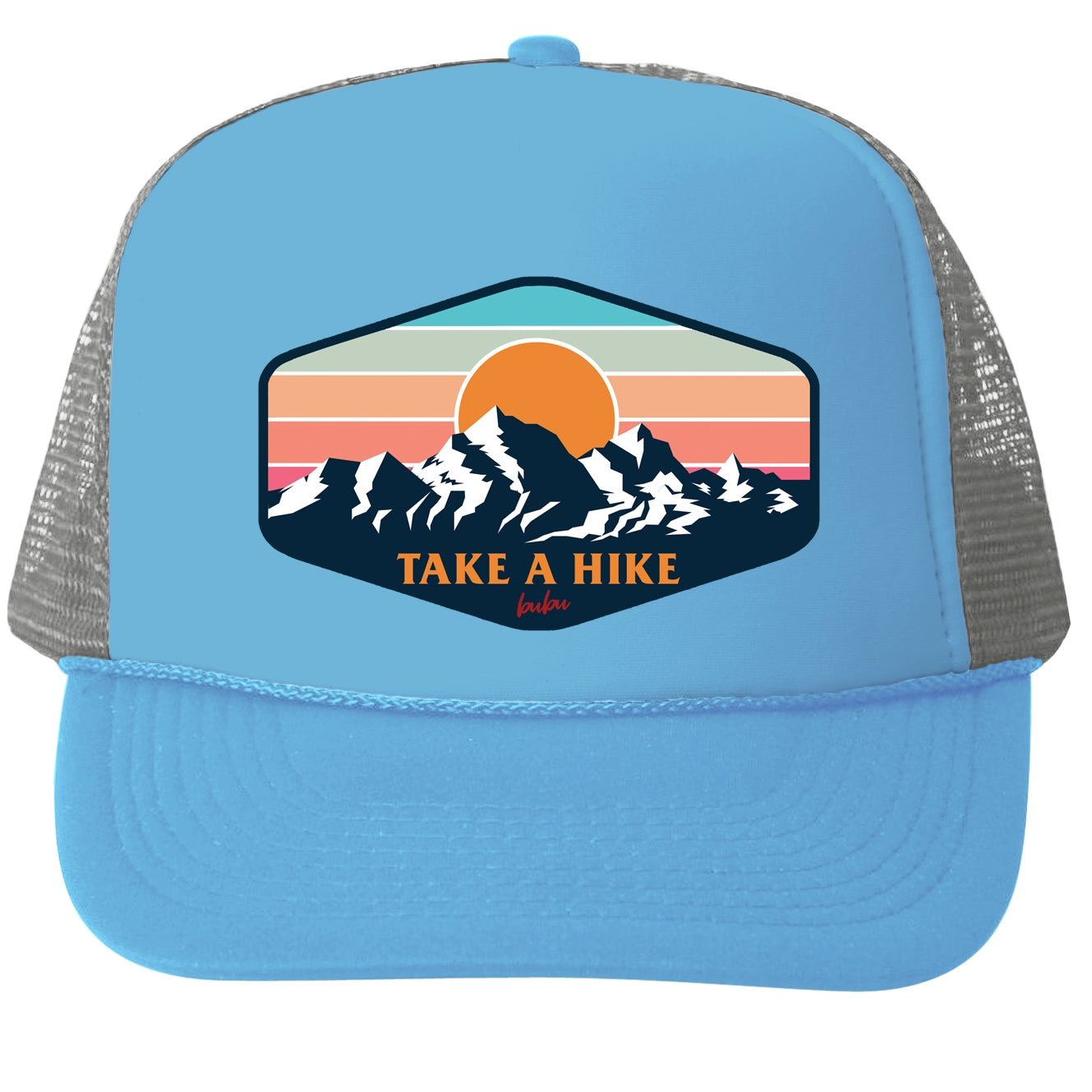 Bubu take a hike trucker hat
