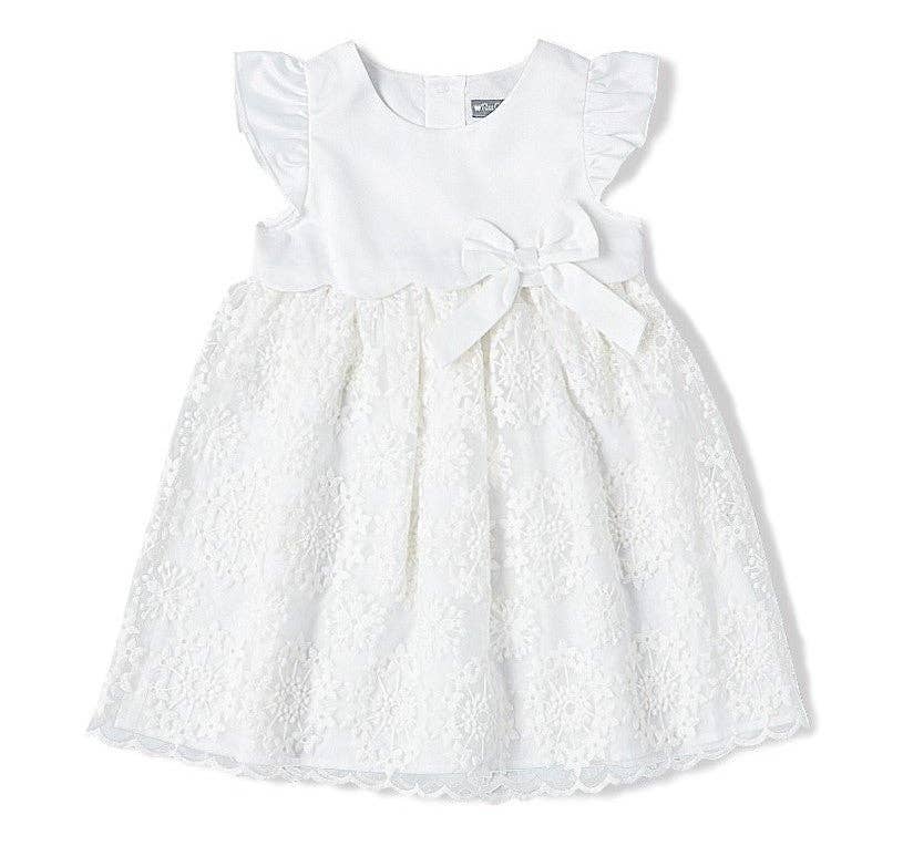 Petit Confection girls lace dress