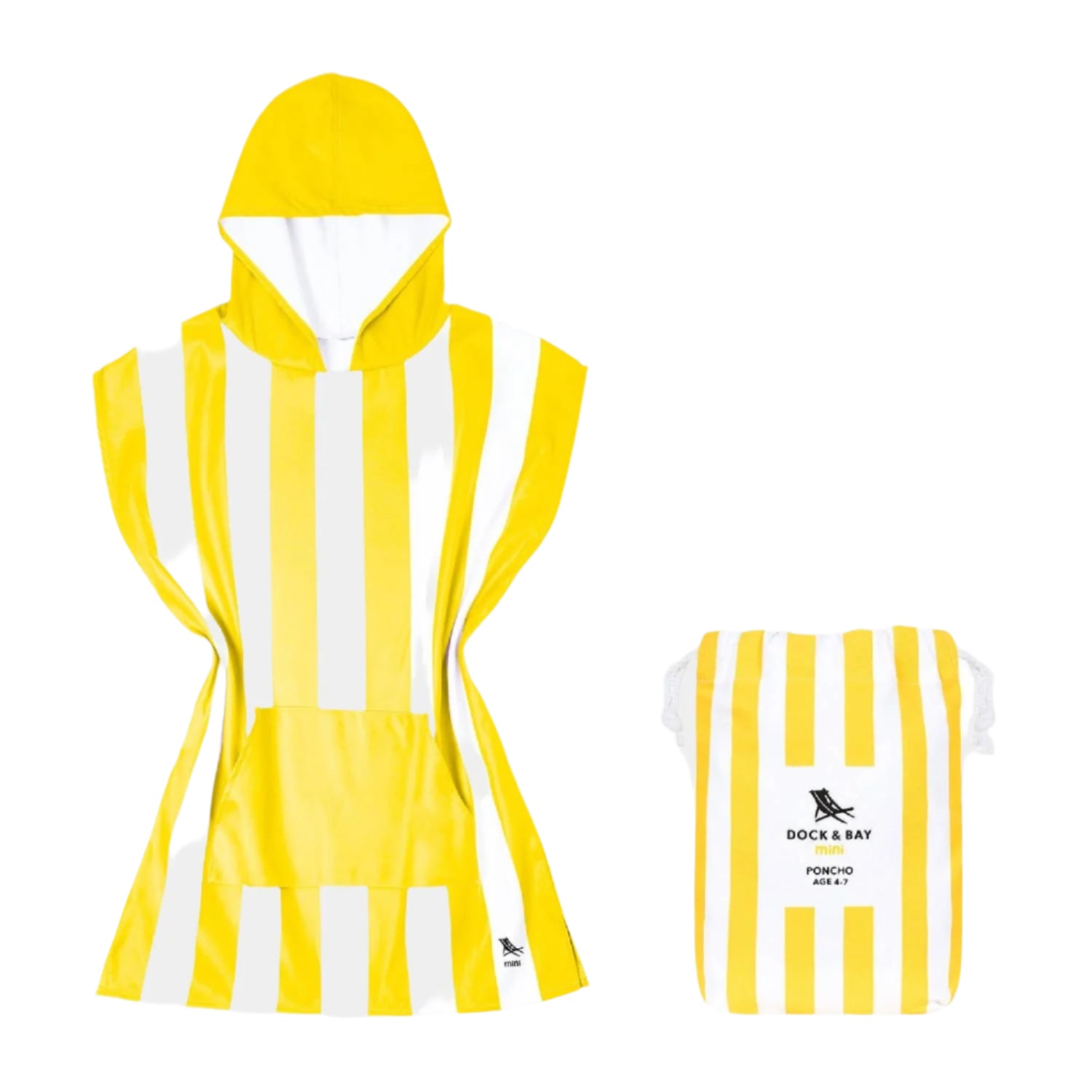 Dock & Bay USA microfiber quick dry poncho