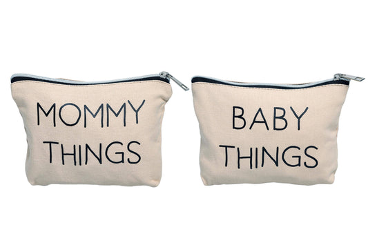 Pearhead mommy & baby pouches