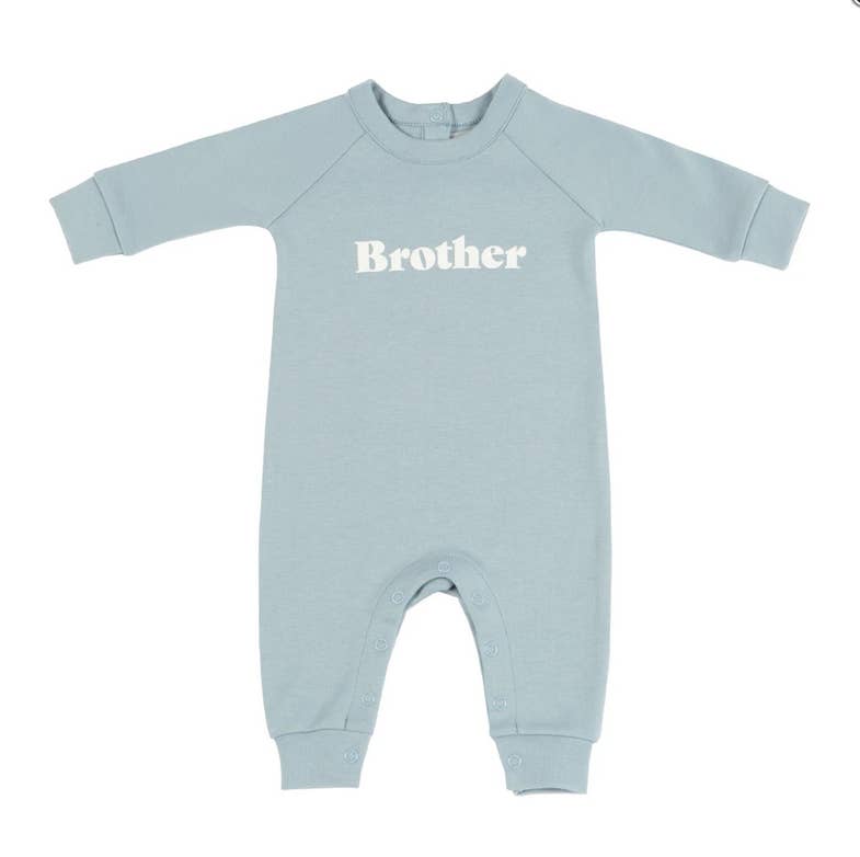 Bob & Blossom "brother" sweatshirt romper