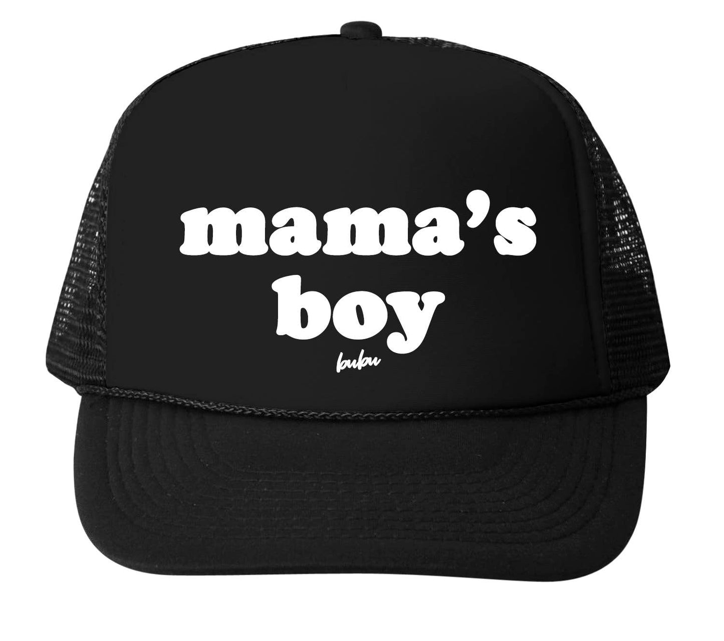Bubu mama's boy trucker hat