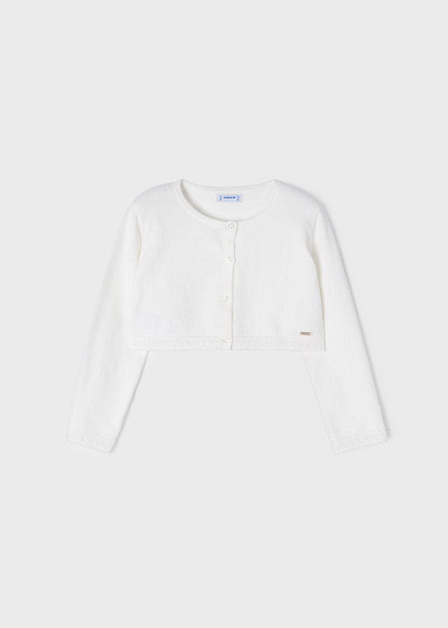 Mayoral girls cotton cardigan
