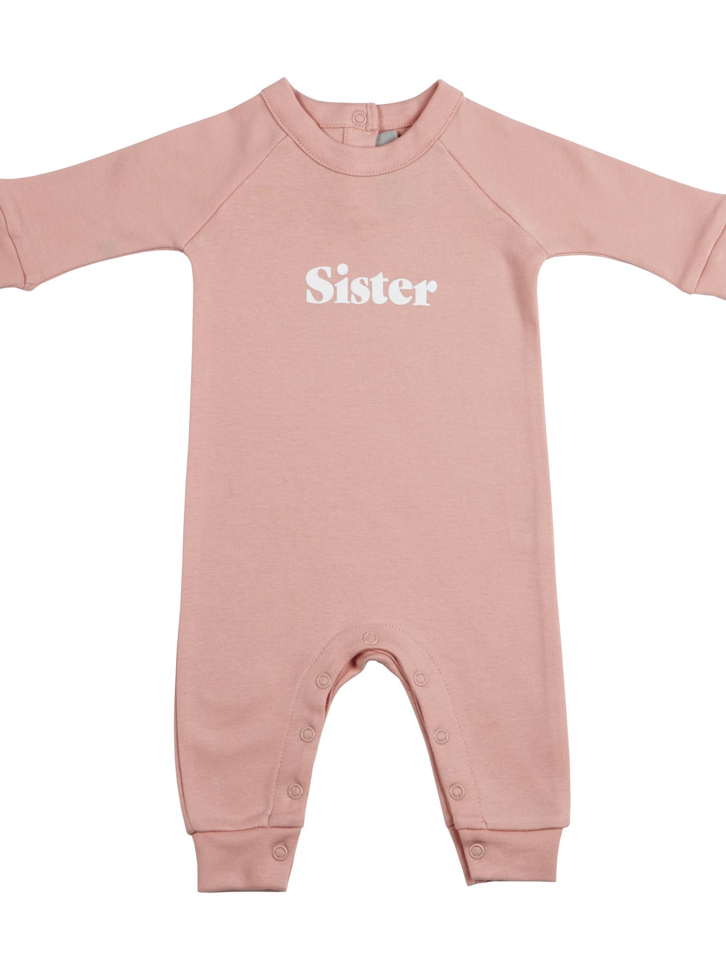 Bob & Blossom "sister" sweatshirt romper