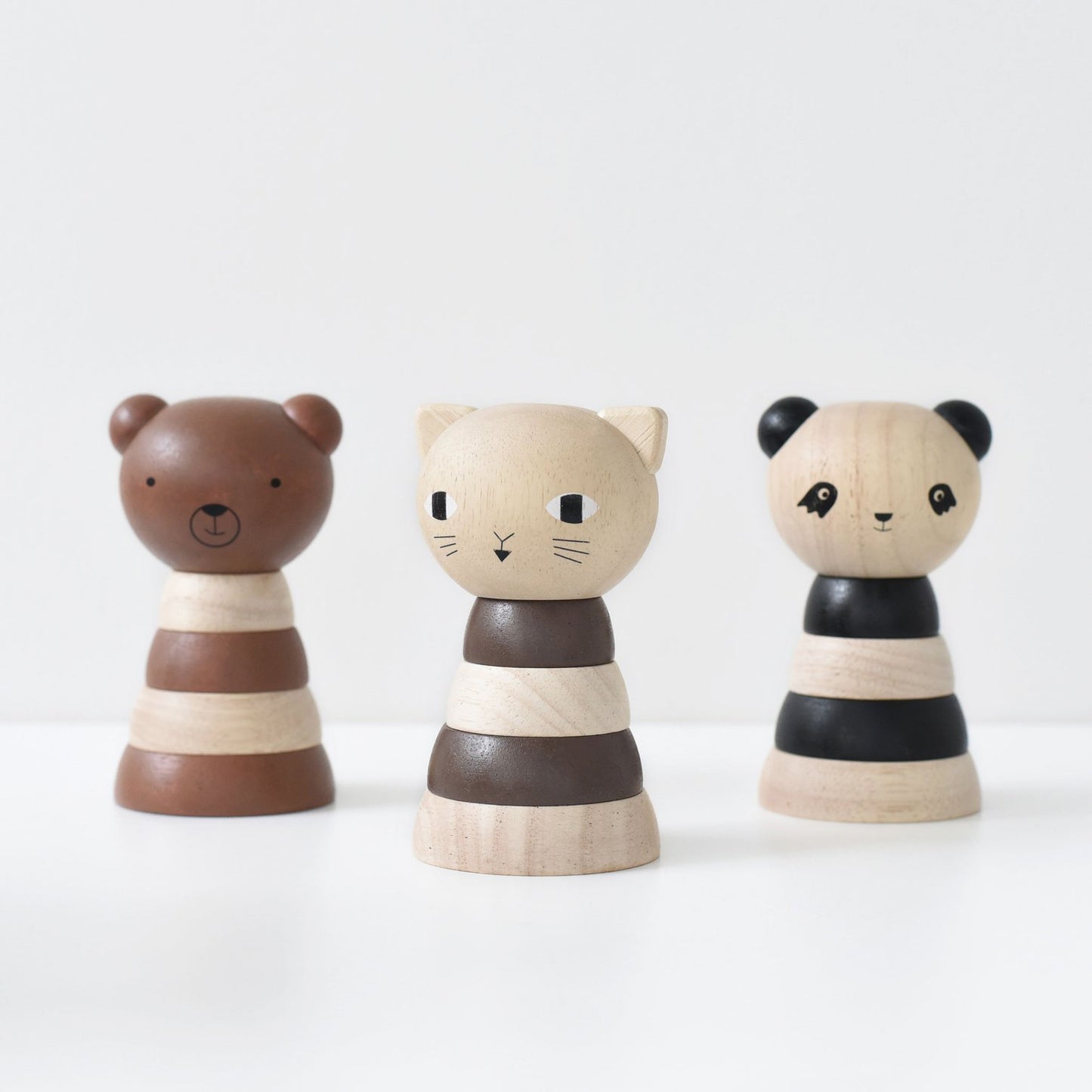 Wee Gallery wooden ring stacker